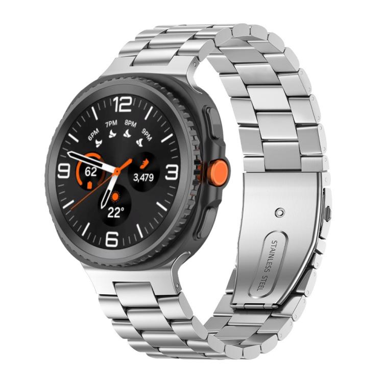 Watch Band – Stainless Steel (Galaxy Watch9) For Galaxy Watch9 8 8 Classic Silver