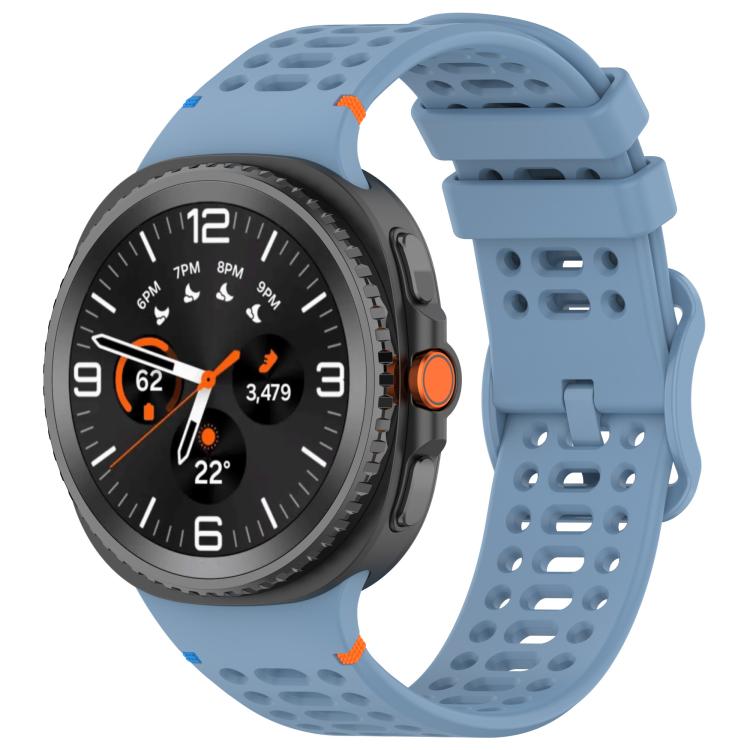 Watch Band – Silicone (Galaxy Watch9) For Galaxy Watch9 8 8 Classic Official Blue