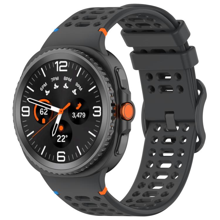 Watch Band – Silicone (Galaxy Watch9) For Galaxy Watch9 8 8 Classic Official Space Grey