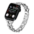 Small Twist Diamond Metal Watch Band, For Apple Watch 38 / 40 / 41 /...