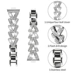 20mm xDfind Small Twist Diamond Metal Watch Band, For Huawei Watch Fit...