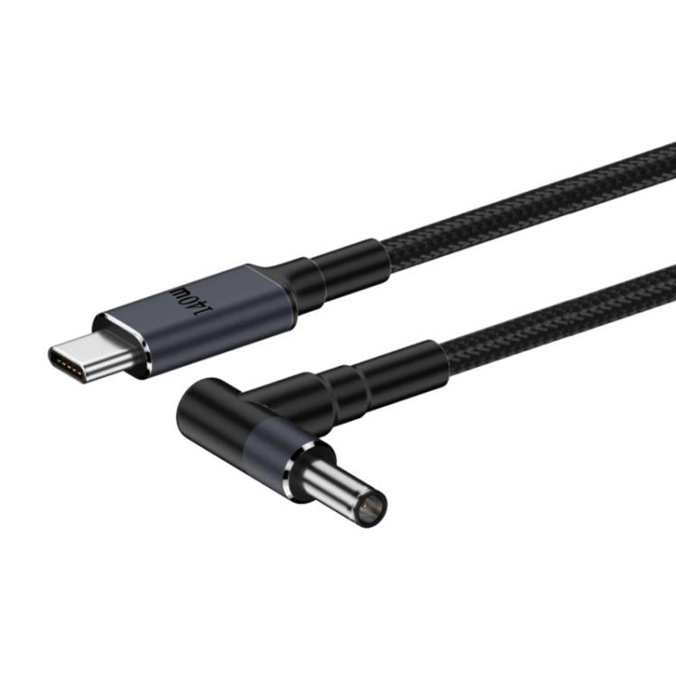 1.8m 140W Type-C to DC Laptop Charging Cable, DC4.5x3.0mm For DELL, DC4.5x3.0mm For HP, DC4.5x3.0mm For ASUS, DC7.4x5.0mm For DELL, DC7.4x5.0mm For HP, DC5.5x2.1mm 28V5A, DC5.5x2.1mm 20V7A, DC5.5x2.5mm 28V5A, DC5.5x2.5mm 20V7A, DC6.0x3.7mm 20V7A –... DC4.5x3.0mm For ASUS