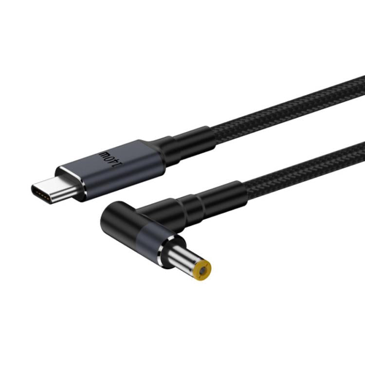 1.8m 140W Type-C to DC Laptop Charging Cable, DC4.5x3.0mm For DELL, DC4.5x3.0mm For HP, DC4.5x3.0mm For ASUS, DC7.4x5.0mm For DELL, DC7.4x5.0mm For HP, DC5.5x2.1mm 28V5A, DC5.5x2.1mm 20V7A, DC5.5x2.5mm 28V5A, DC5.5x2.5mm 20V7A, DC6.0x3.7mm 20V7A –... DC5.5x2.5mm 20V7A