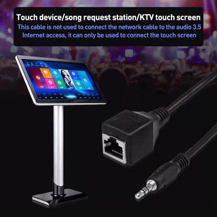 3.5mm Male to RJ45 Female Network Port Touch Screen Adapter Cable for Thunderstone – Durable Build, Easy to Use