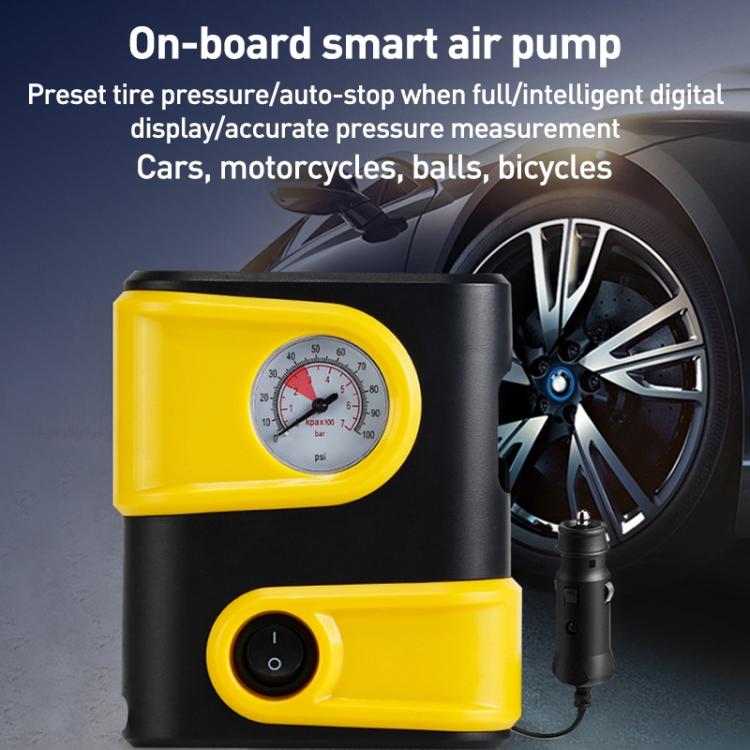 LD-1610 Car Portable Smart Electric mini Air Pump – Durable Build, Easy to Use