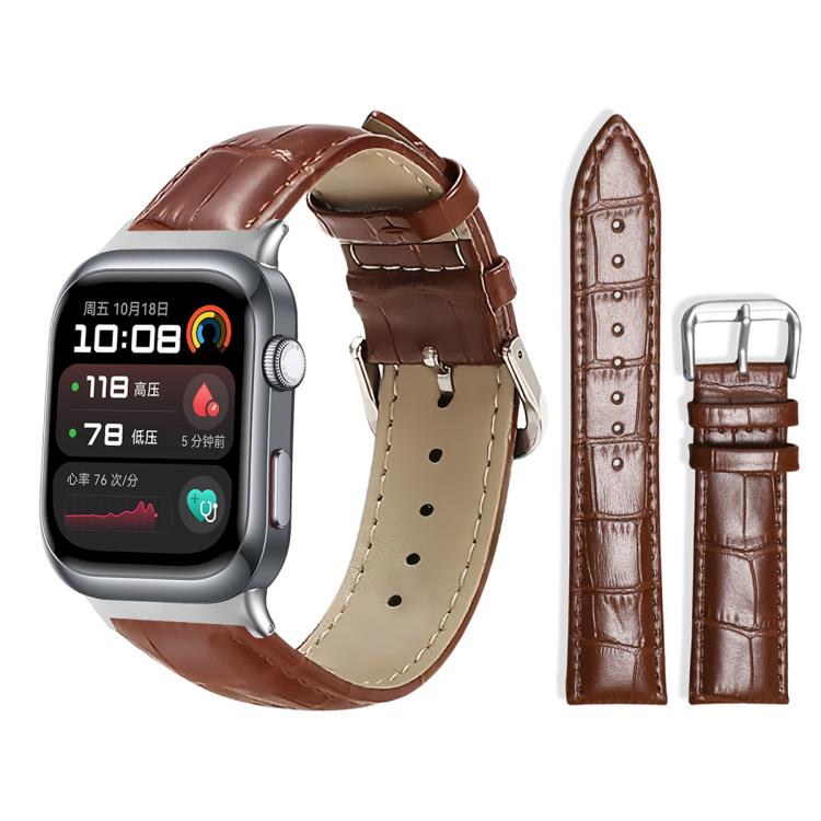 Watch Band – Leather (20mm) For Huawei Watch D2 22mm Dark Brown