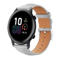 Watch Band – Leather (Black) #8 20mm For Honor Watch ES Magic Watch2 42mm Grey