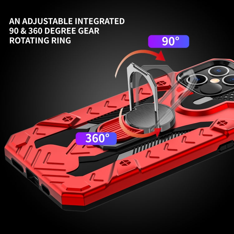 Iron Knight Series 2 in 1 PC + TPU Phone Case with Ring Holder, For...