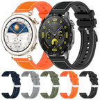 Watch Band – Silicone, Braided Nylon (22mm)