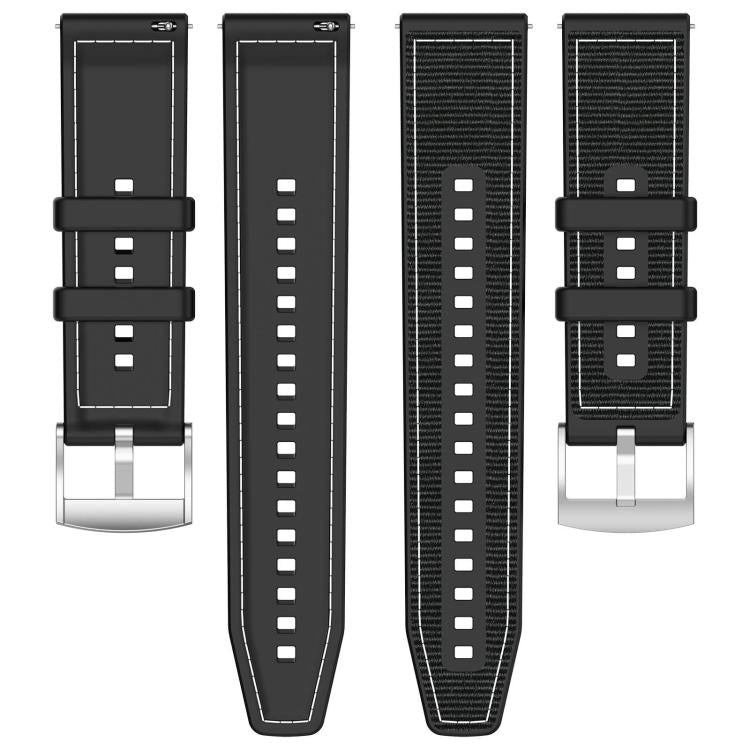 Watch Band – Silicone, Braided Nylon (20mm) #4