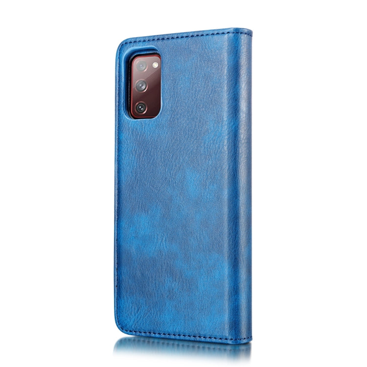 DG.MING Crazy Horse Texture Flip Detachable Magnetic Leather Case with Holder & Card Slots & Wallet – Magnetic, Card Slot, Flip, For Samsung Galaxy S20 FE