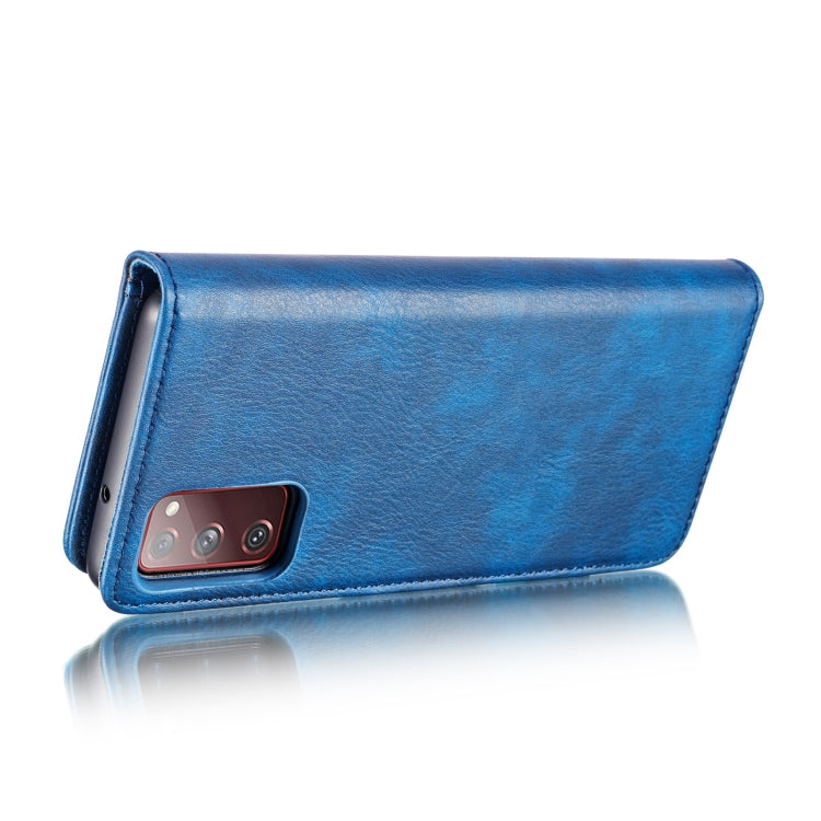 DG.MING Crazy Horse Texture Flip Detachable Magnetic Leather Case with Holder & Card Slots & Wallet – Magnetic, Card Slot, Flip, For Samsung Galaxy S20 FE