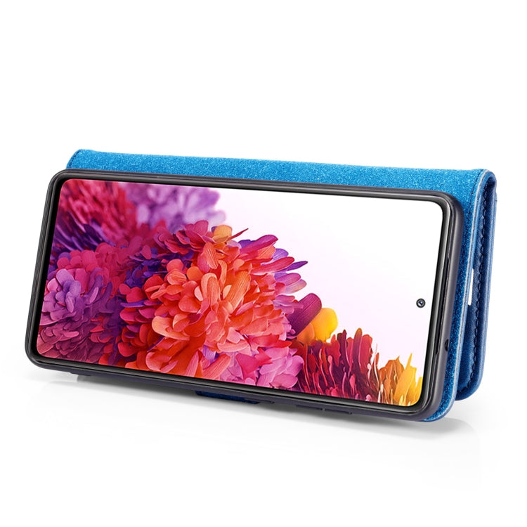 DG.MING Crazy Horse Texture Flip Detachable Magnetic Leather Case with Holder & Card Slots & Wallet – Magnetic, Card Slot, Flip, For Samsung Galaxy S20 FE