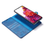 DG.MING Crazy Horse Texture Flip Detachable Magnetic Leather Case with Holder & Card Slots & Wallet – Magnetic, Card Slot, Flip, For Samsung Galaxy S20 FE