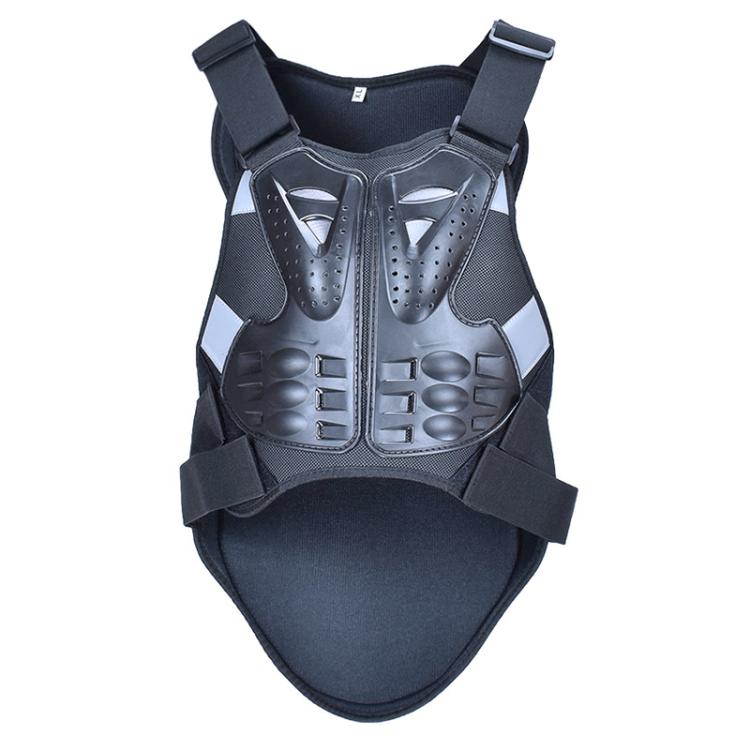 GHOST RACING GH-HJY08 Motorcycle Armor Vest Chest Protector Riding Hard Shell Clothes, L, XL L