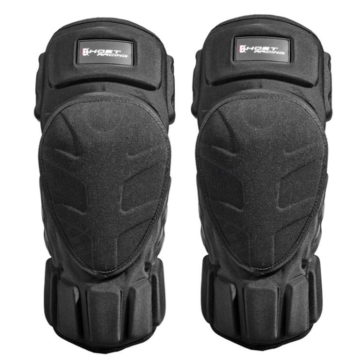 GHOST RACING GH-HX03 1 Pair Motorcycle Protective Gear Kevlar Racing Cold-proof Windproof Knee Pads, With Plush Pad, No Plush Pad – Non-slip