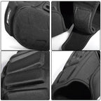 GHOST RACING GH-HX03 1 Pair Motorcycle Protective Gear Kevlar Racing Cold-proof Windproof Knee Pads, With Plush Pad, No Plush Pad – Non-slip