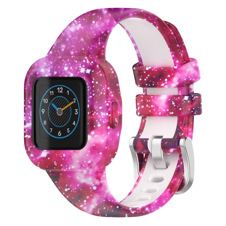 Watch Band – Silicone (GarminFit JR3) For GarminFit JR3 Garmin Vivofit JR 3 Starry Sky