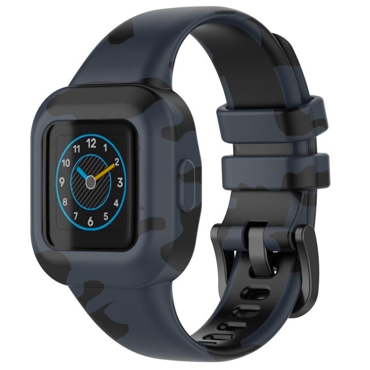 Watch Band – Silicone (GarminFit JR3) For GarminFit JR3 Garmin Vivofit JR 3 Camouflage Gray