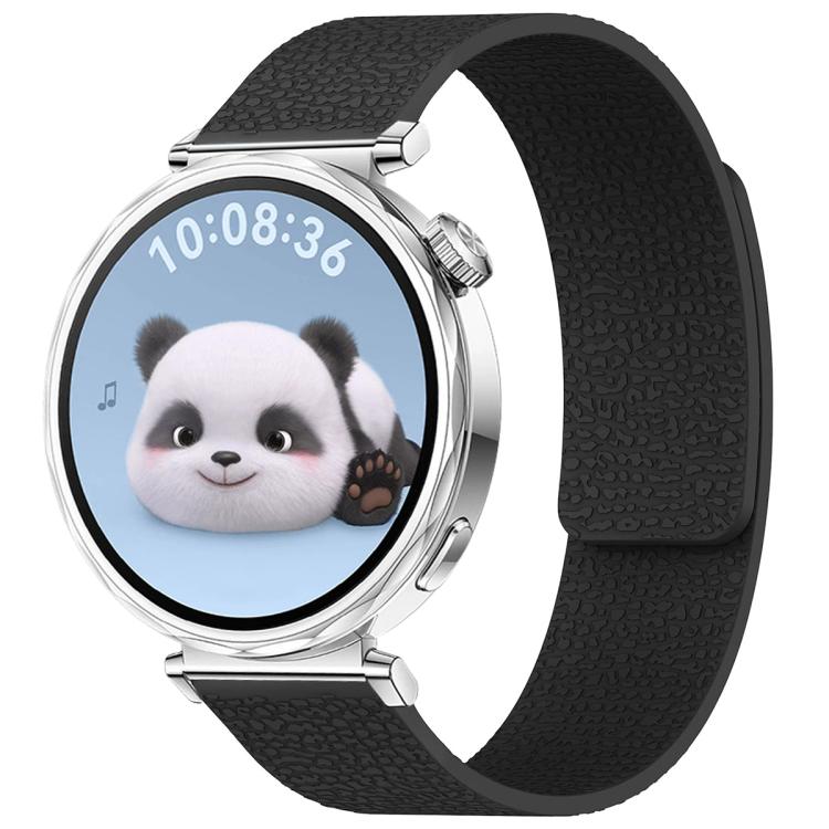 Watch Band – Silicone, Magnetic (18mm) 18mm Black