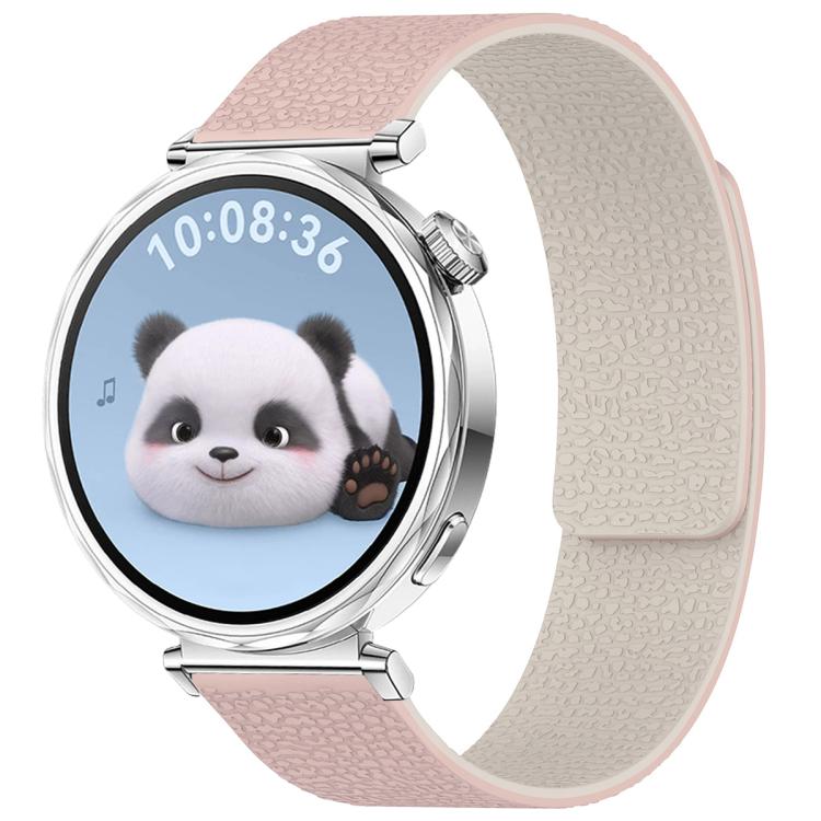 Watch Band – Silicone, Magnetic (18mm) 18mm Pink Sstarlight
