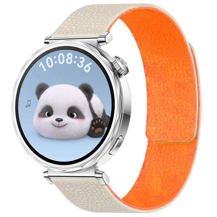 Watch Band – Silicone, Magnetic (18mm) 18mm Starlight Orange