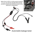 Car Leakage Tester Parasitic Current Tester Automobile Electrical System Diagnostic Tool, ZK-119 – Durable Build, Easy to Use