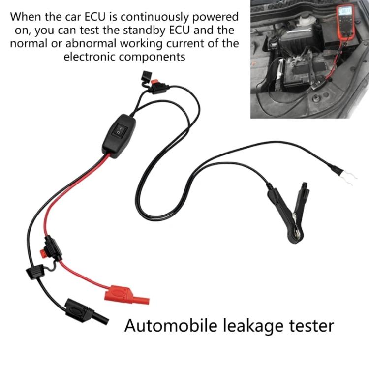 Car Leakage Tester Parasitic Current Tester Automobile Electrical System Diagnostic Tool, ZK-119 – Durable Build, Easy to Use