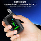 D2000 HD IPS Screen Portable Blow-Type High-Precision Alcohol Content Tester, D2000