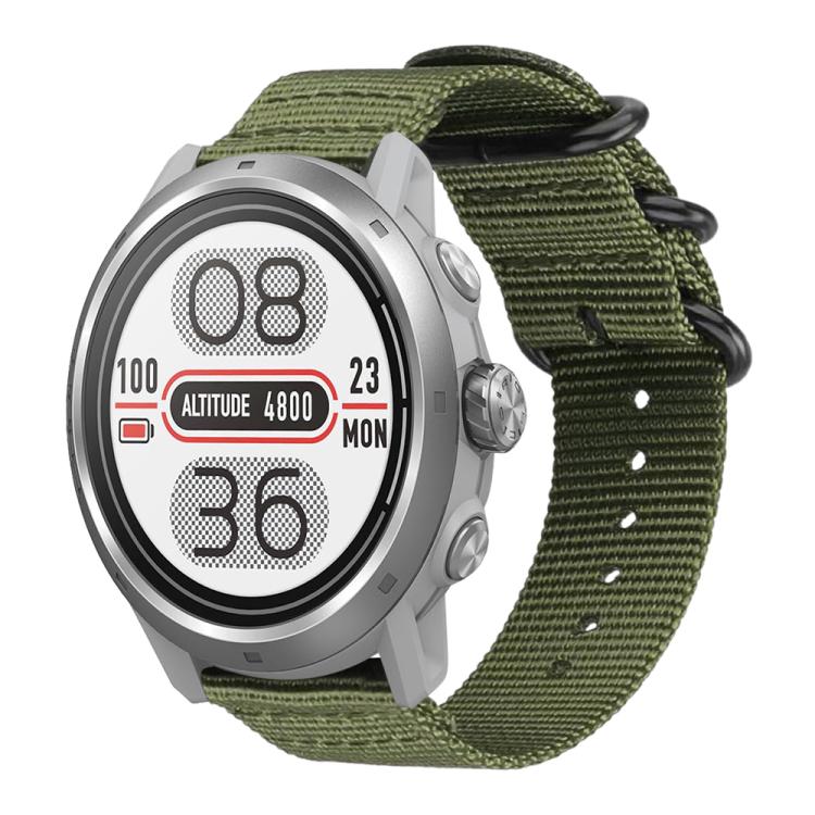 Watch Band – Braided Nylon (18mm) #3 20mm Army Green