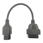6 Pin to 16 Pin Motorcycle OBD2 Converter Cable Diagnostic Cable – Wear-resistant, For Husqvarna