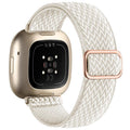Watch Band – Braided Nylon (Fitbit Versa 4) For Fitbit Versa 4 3 Sense2 1 Official Apricot