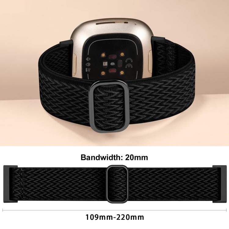 Watch Band – Braided Nylon (Fitbit Versa 4)