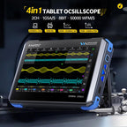 FNIRSI DPOS350P 4 in 1 7 inch IPS HD Touch Screen 350M Tablet Oscilloscope, DPOS350P(US Plug), DPOS350P(EU Plug)