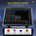 FNIRSI DPOS350P 4 in 1 7 inch IPS HD Touch Screen 350M Tablet Oscilloscope, DPOS350P(US Plug), DPOS350P(EU Plug)