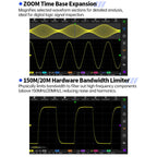 FNIRSI DPOS350P 4 in 1 7 inch IPS HD Touch Screen 350M Tablet Oscilloscope, DPOS350P(US Plug), DPOS350P(EU Plug)