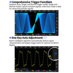 FNIRSI DPOS350P 4 in 1 7 inch IPS HD Touch Screen 350M Tablet Oscilloscope, DPOS350P(US Plug), DPOS350P(EU Plug)