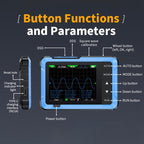 FNIRSI DSO510 Handheld Small Digital Portable Tablet Oscilloscope, DSO510