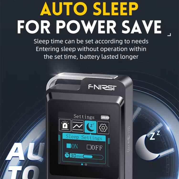 FNIRSI GC-02 Personal Radiation Detector with Alarm, FNIRSI GC-02 – Durable Build, Easy to Use