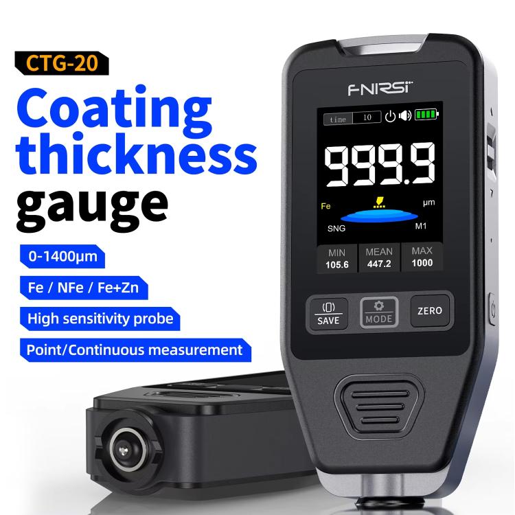 Fnirsi CTG-20 Car Paint Coating Thickness Gauge Tester, Fnirsi CTG-20 – Magnetic