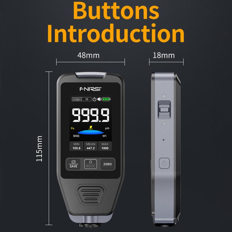 Fnirsi CTG-20 Car Paint Coating Thickness Gauge Tester, Fnirsi CTG-20 – Magnetic