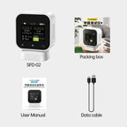 FNIRSI SFD?02 4 in 1 Indoor Air Quality Monitor – Fast Charging