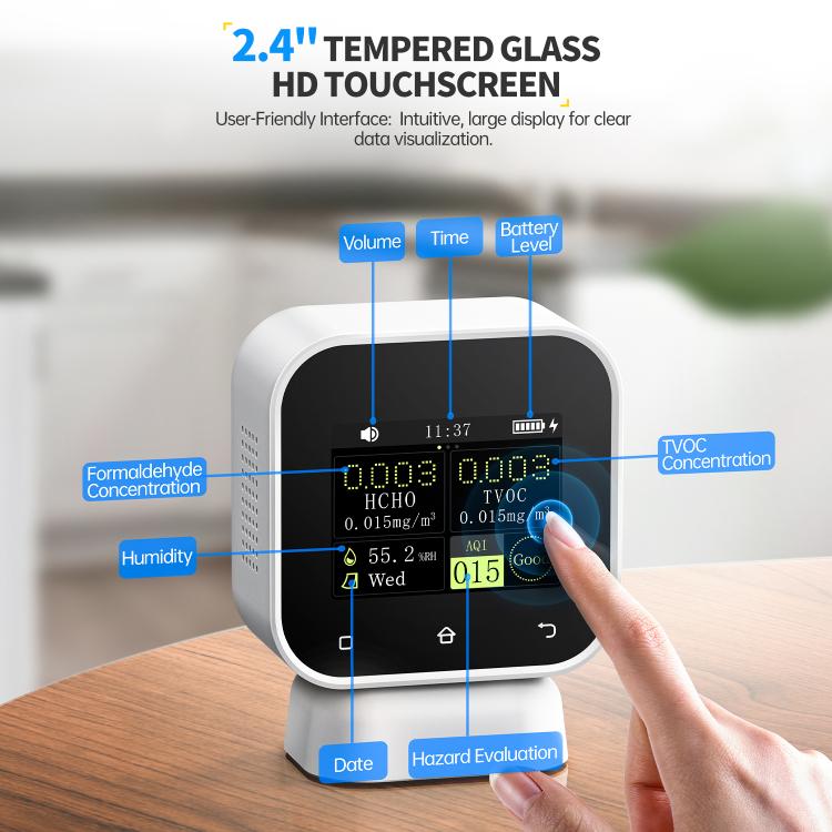 FNIRSI SFD?02 4 in 1 Indoor Air Quality Monitor – Fast Charging