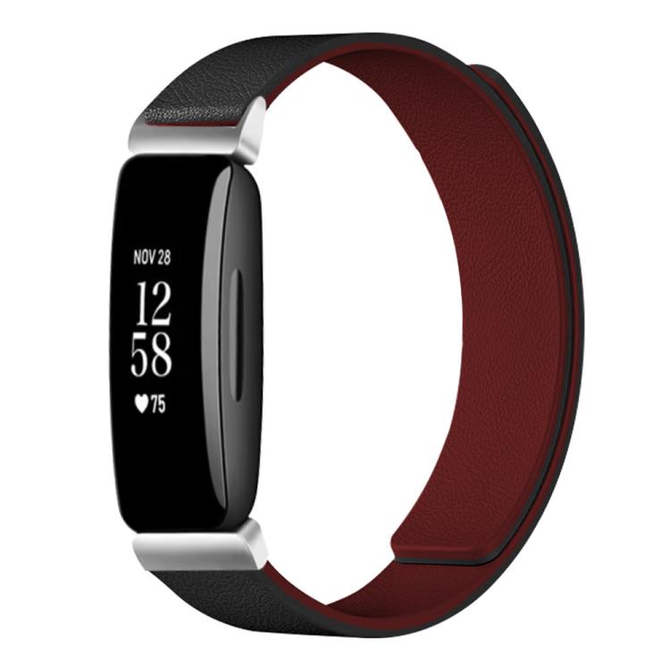 Watch Band – Silicone, Magnetic (Fitbit Inspire 2) For Fitbit Inspire 2 Ace 3 Black Red