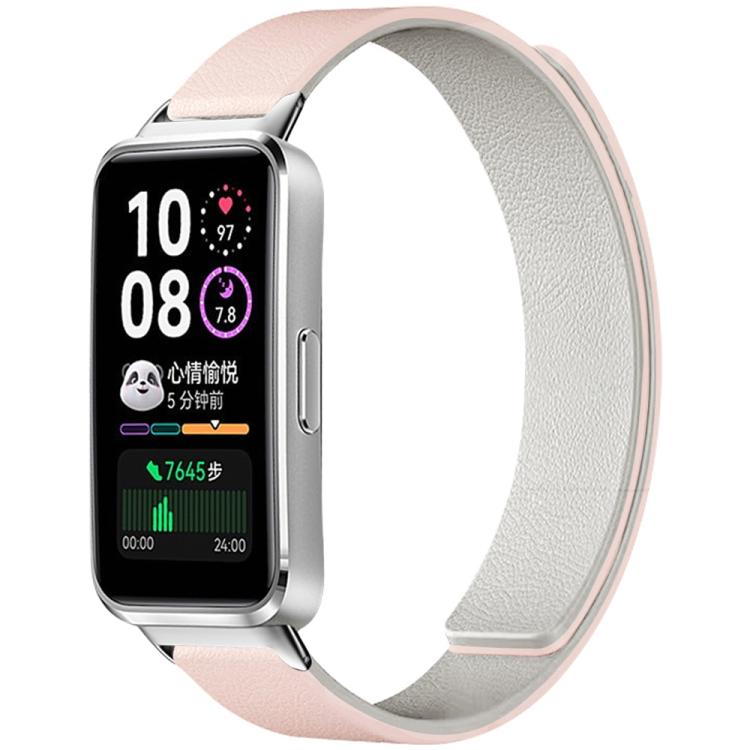 Watch Band – Silicone, Magnetic (Huawei Watch Fit4) For Huawei Band 10 9 8 Pink Sstarlight
