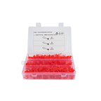 350 PCS M6 / M8 / M10 Polyethylene Plastic Dust Cover Cap Assortment Kits for Oil Grease Zerk Fitting, 350 PCS 350 PCS