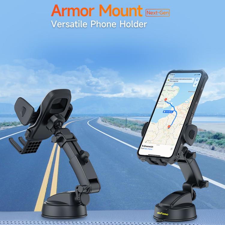 Ulefone UAN15 Armor Mount Car / Desk Phone Holder, Standard Model, UAN15 – Durable Build, Easy to Use