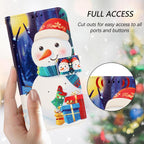 Christmas Series Buckle Leather Phone Case with Hand Strap, For iPhone XR, For iPhone XS Max, For iPhone 8 Plus / 7 Plus