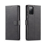 LC.IMEEKE Calf Texture Horizontal Flip Leather Case, with Holder & Card Slots & Wallet & Photo Frame, For Samsung Galaxy S20 FE 5G / S20 Lite For Samsung Galaxy S20 FE 5G S20 Lite Black