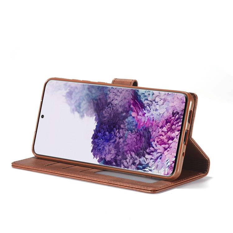 LC.IMEEKE Calf Texture Horizontal Flip Leather Case, with Holder & Card Slots & Wallet & Photo Frame, For Samsung Galaxy S20 FE 5G / S20 Lite